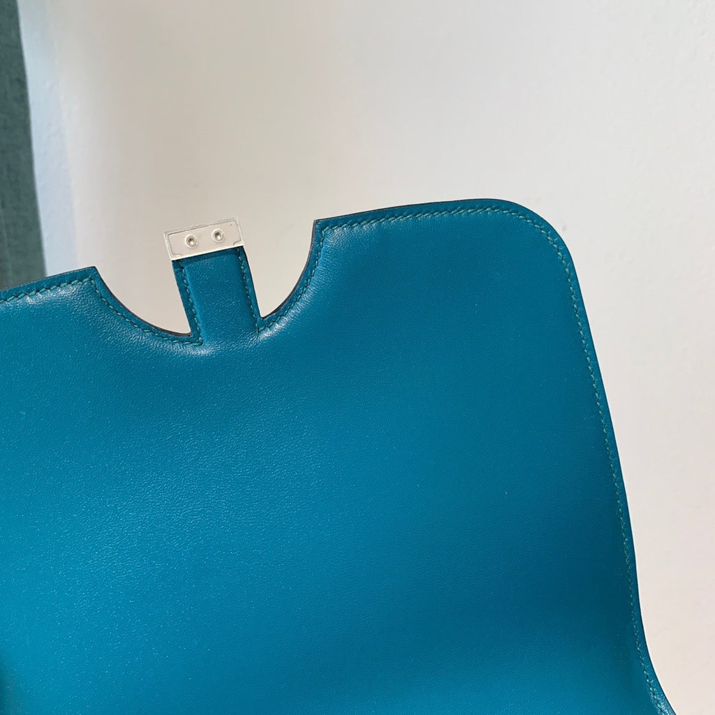 Hermes 2002 Bag 7F Bleu Paon