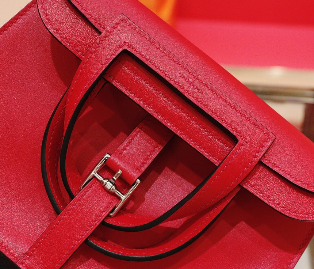 Hermes Ruby Halzan mini bag