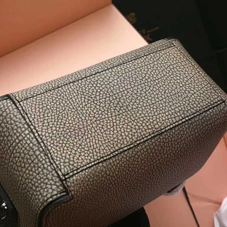 Delvaux Limited Edition Cool Box Mini Studs Brown