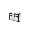Louis Vuitton Crocodile PETITE MALLE Black and White