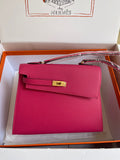 Hermes Kelly Sellier 20 en Desordre Fuschia