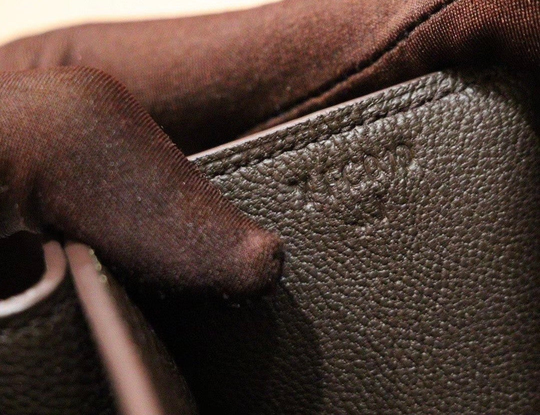 Hermès Sac a Depeche 38 briefcase Marron