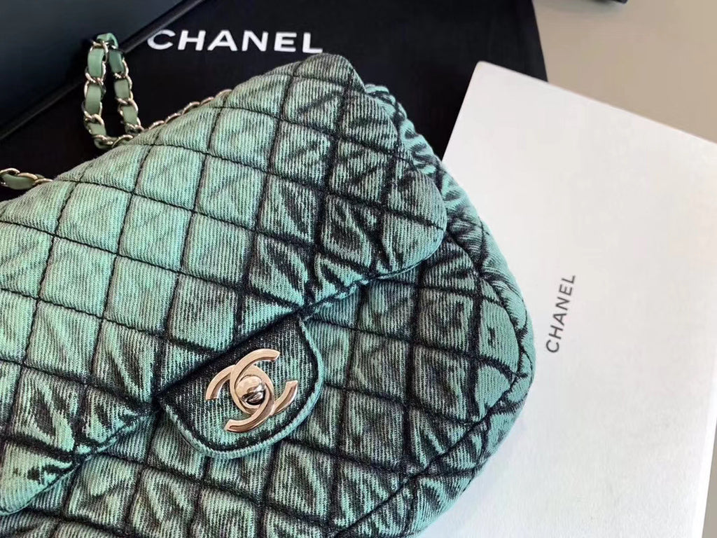 Chanel Small Denim Flap Bag