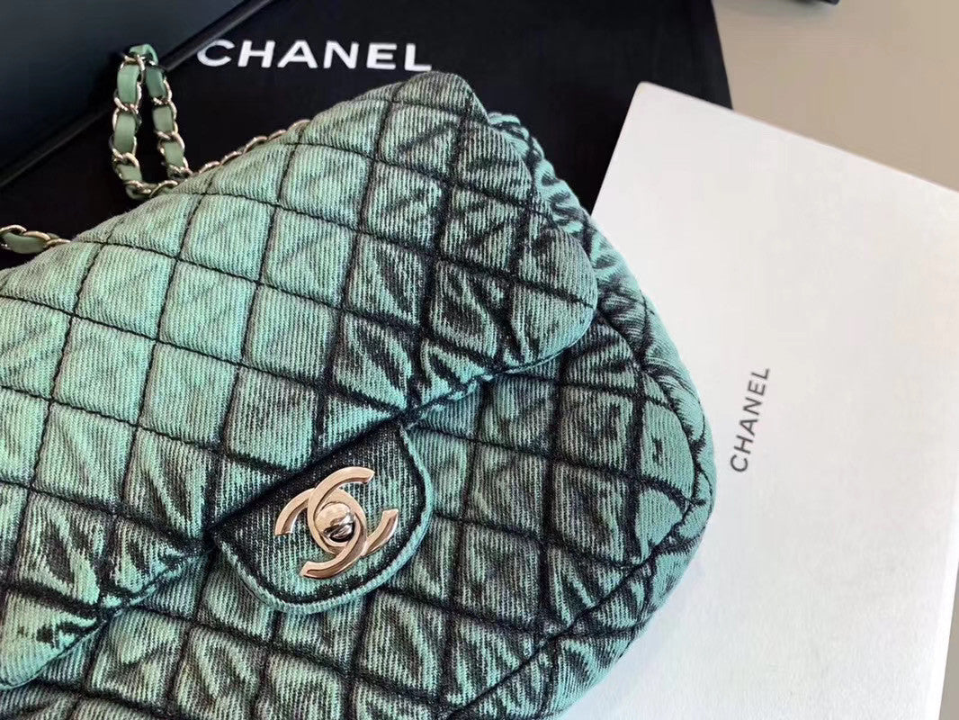 Chanel Small Denim Flap Bag