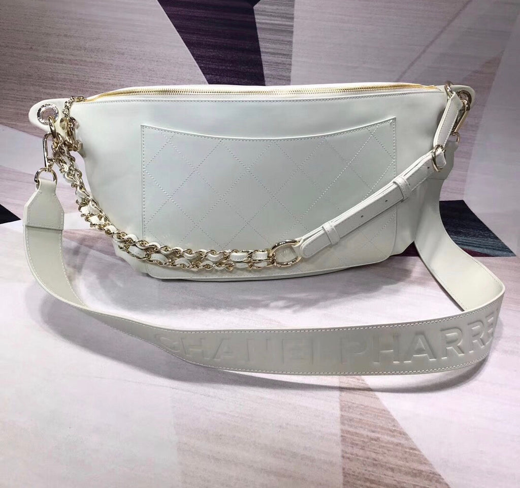 Chanel x Pharrell Bum Bag White
