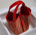 Hermes Red Vibrato Picotin Lock 18 Togo Leather Bag