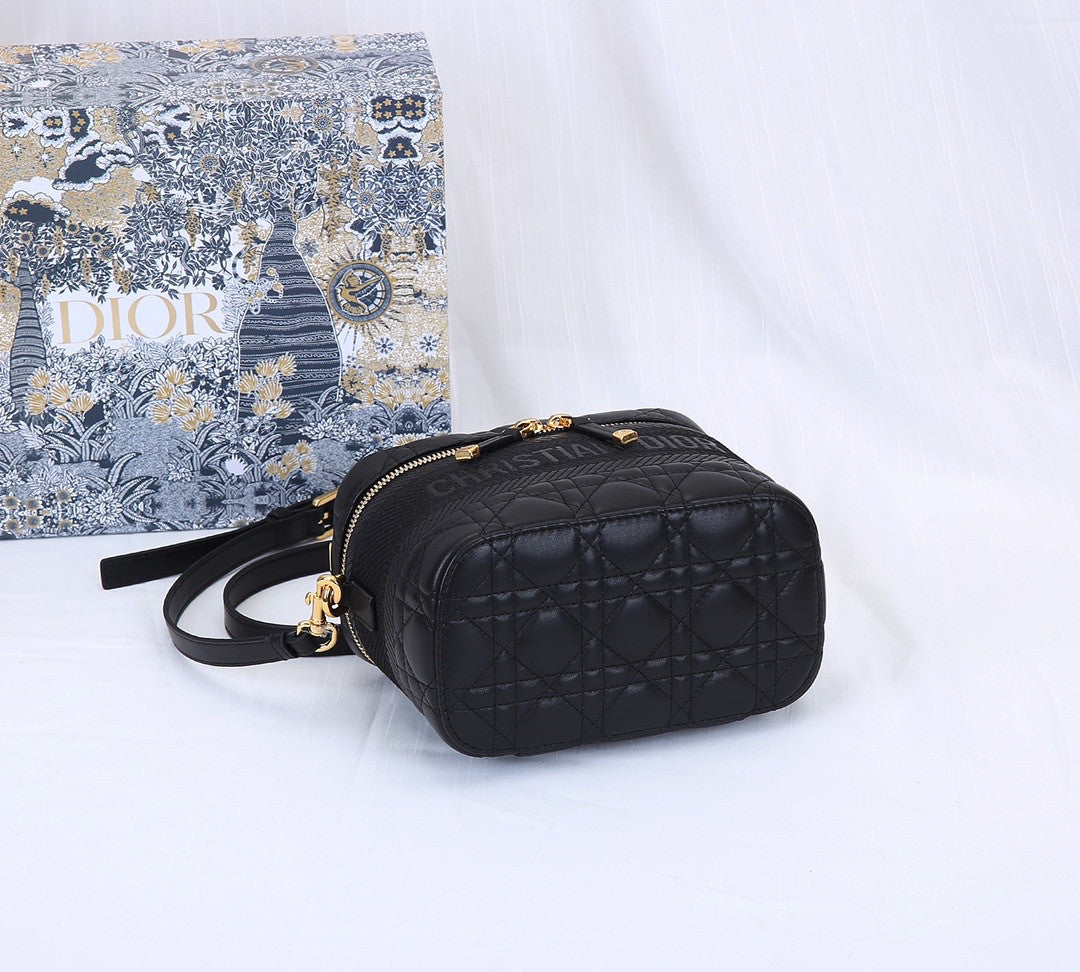 Christian Dior SMALL DIORTRAVEL VANITY CASE BLACK