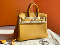 Hermes Hermes 9D Birkin 25 cm Togo Gold Hardware