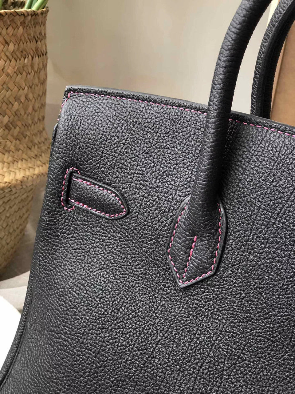 HERMES Black Togo HAC Birkin 32 Limited Edition for Dog's Year 2018