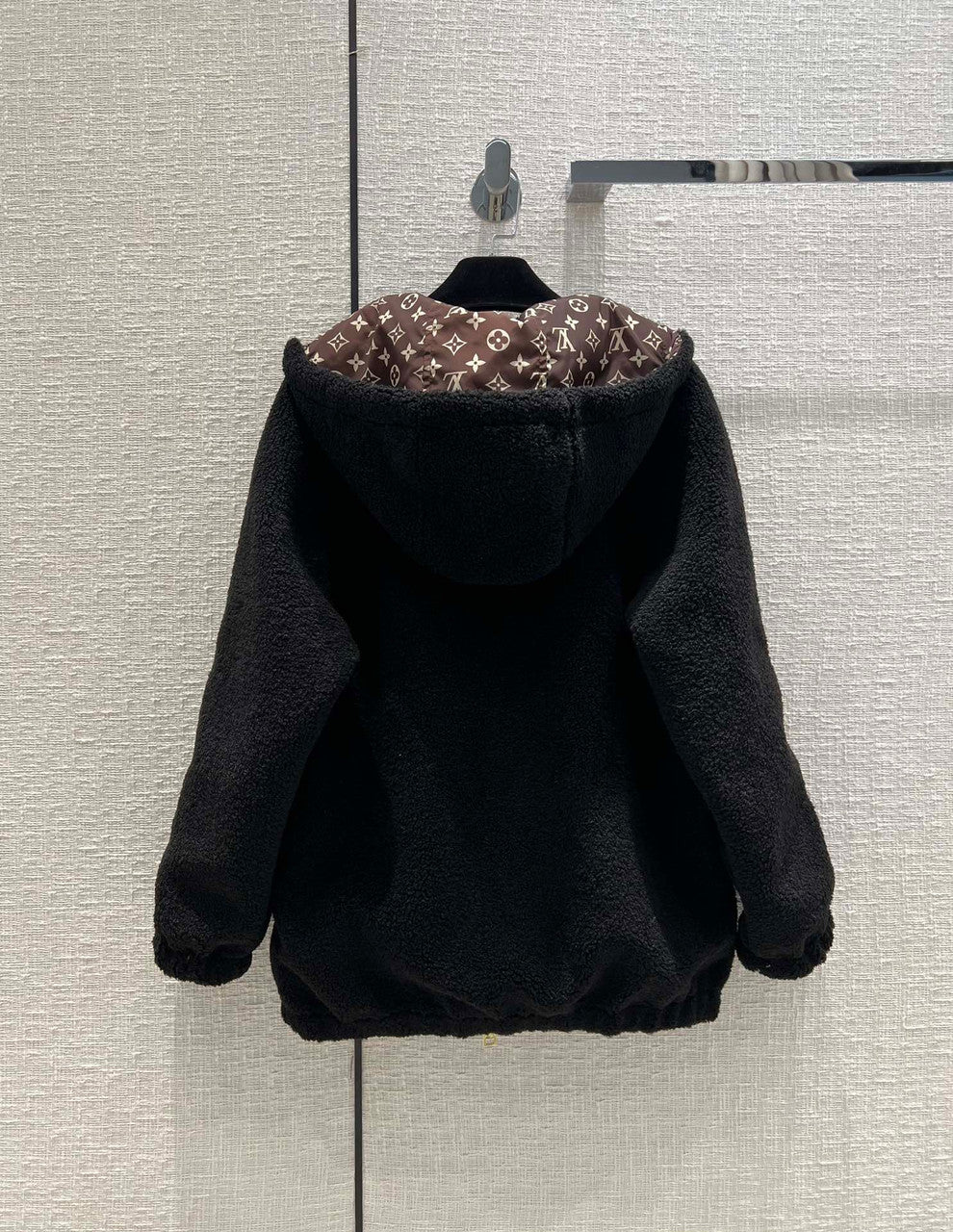 Louis Vuitton 1AAMTB REVERSIBLE BOUCLÉ WOOL PARKA