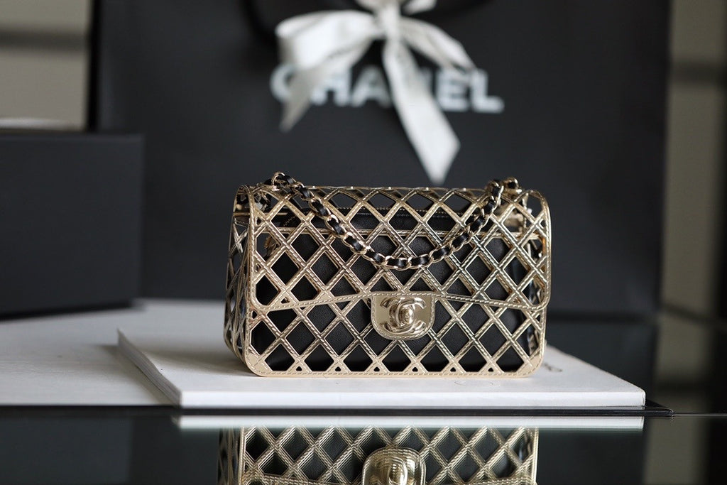 Chanel Limited Edition Metal evening bag SS2021