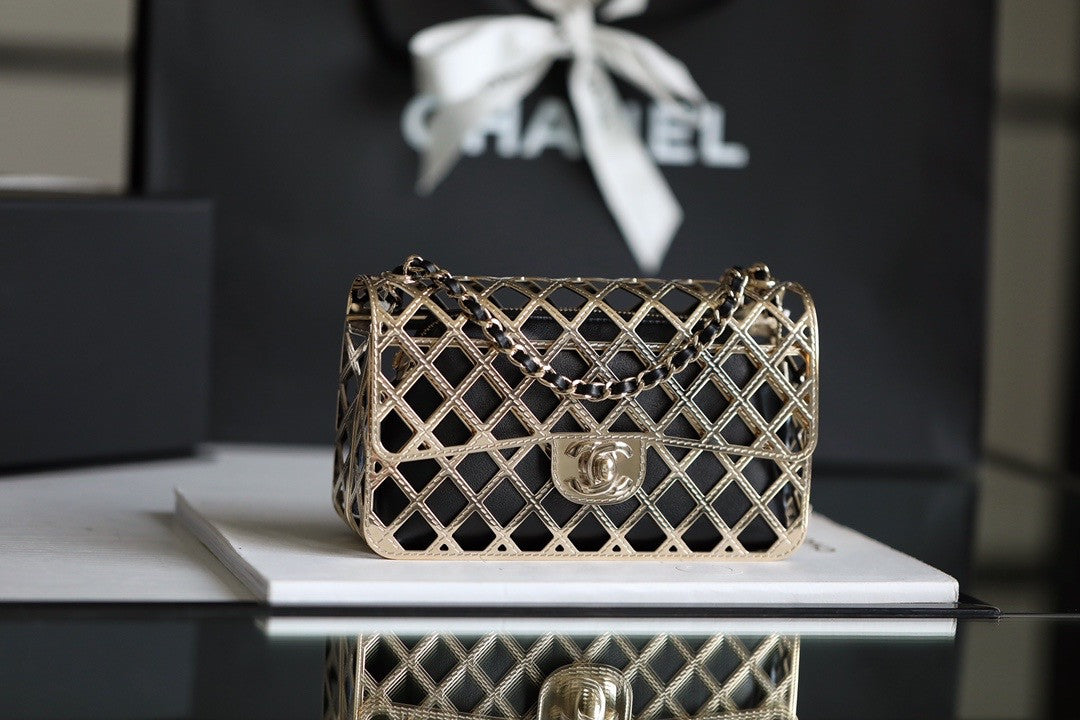 Chanel Limited Edition Metal evening bag SS2021