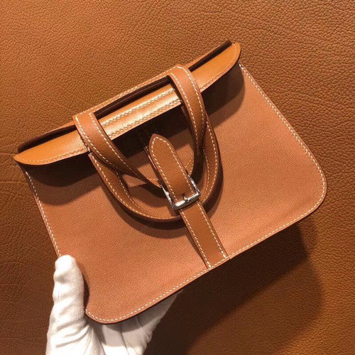 Hermes Gold Halzan mini bag