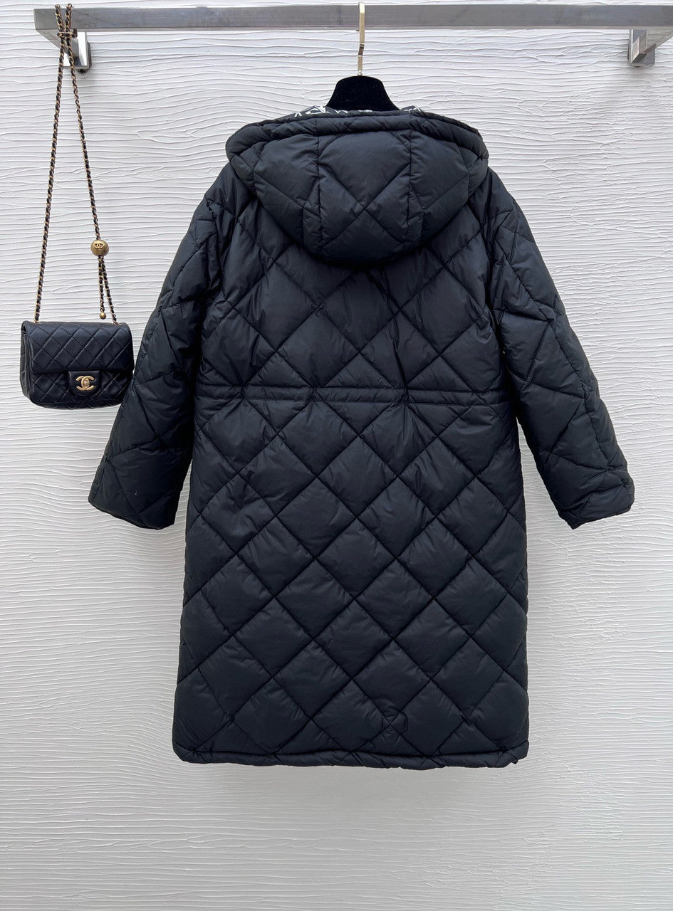 Hermes "Promenade du Matin" reversible puffer coat