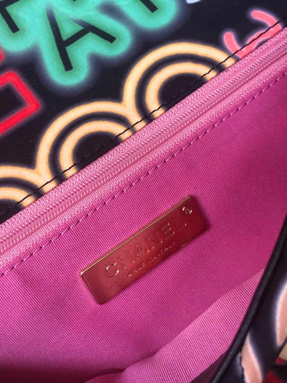 Chanel Limited Edition Graffiti  19 flap bag