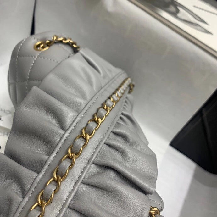 Chanel Bag Romance Rectangular Mini Flap Bag Grey
