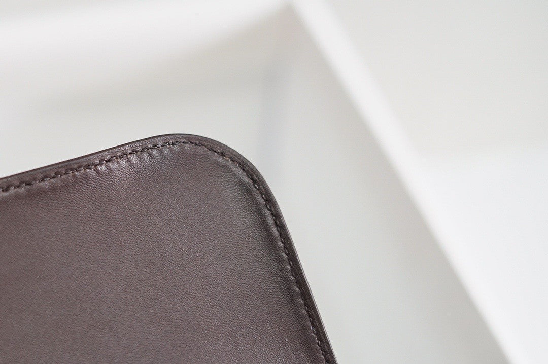 Hermès Brown Corduroy Constance 23cm  Gold GHW