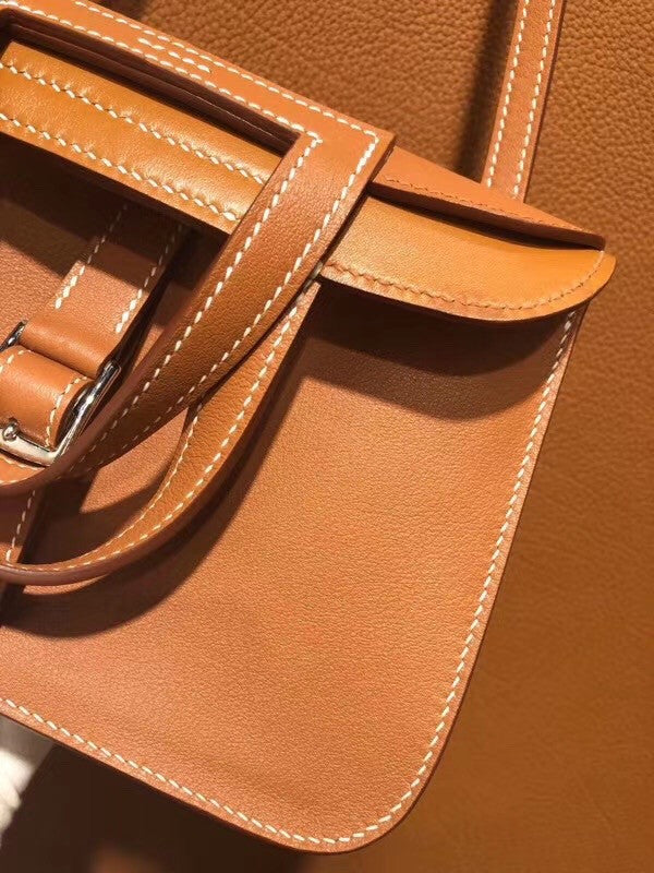 Hermes Gold Halzan mini bag