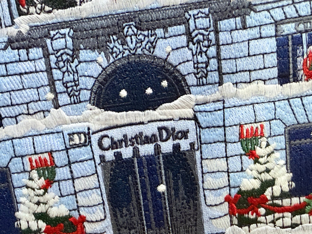 Dior Mini Book Tote – JWA Debut Runway "Christmas House" Limited Edition