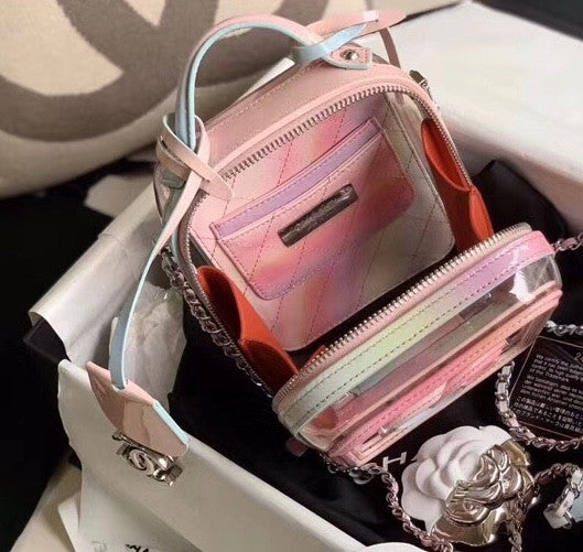 Chanel Small Vertical PVC Vanity Case
