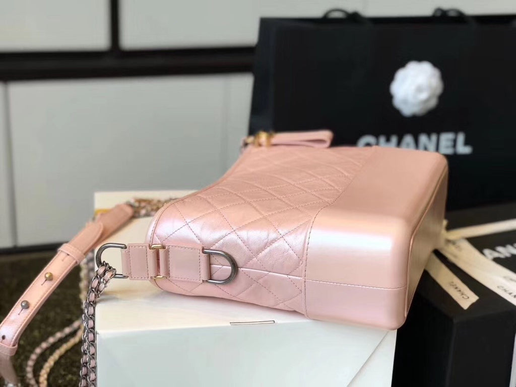 Chanel's Iridescent Gabrielle Hobo Bag Pink