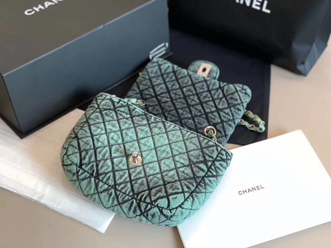 Chanel Small Denim Flap Bag
