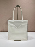 Prada Leather tote White