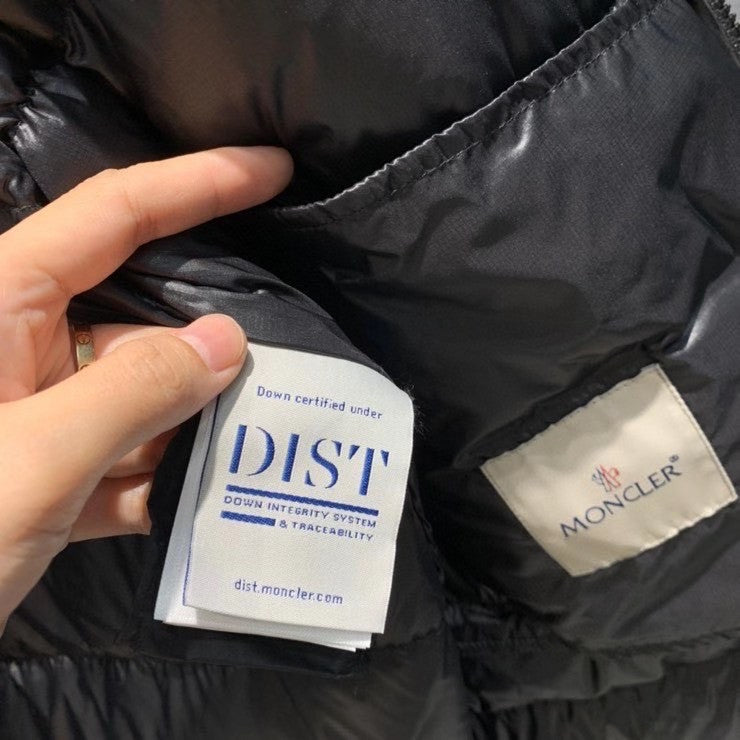 MONCLER COBALT Black coat