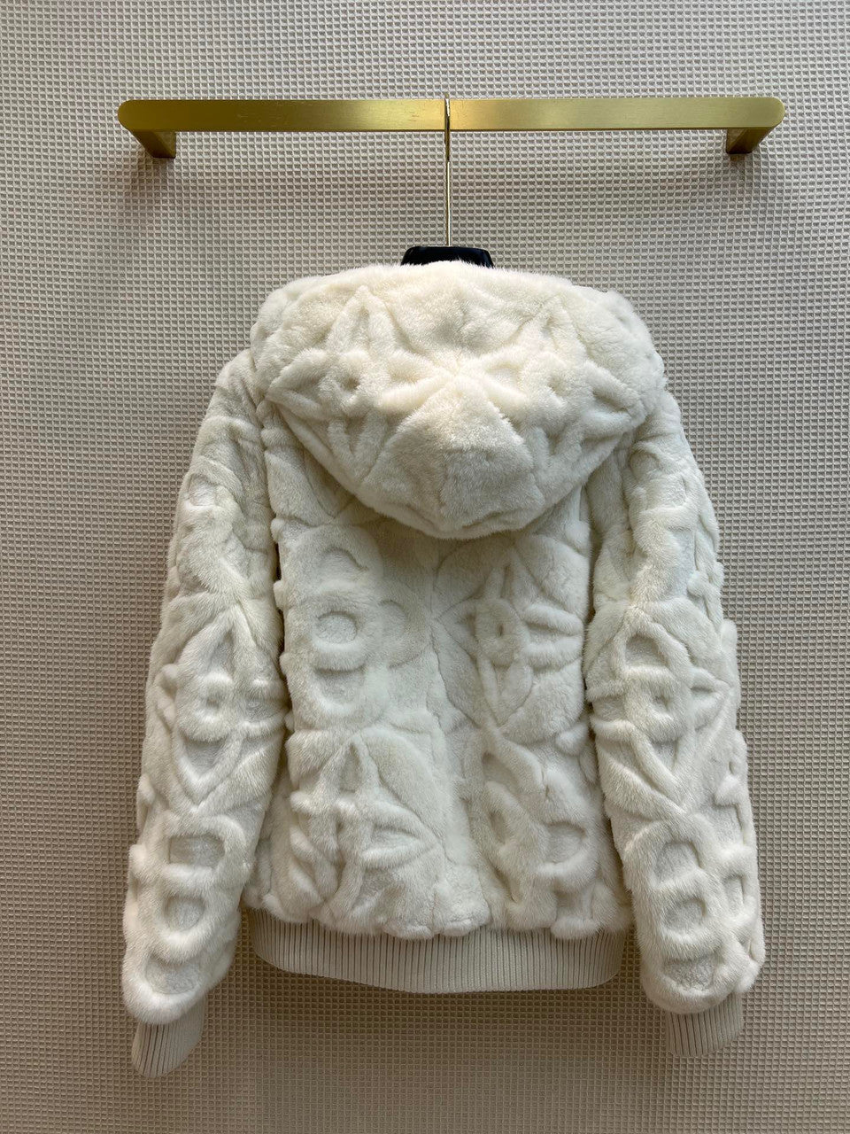 Louis Vuitton Limited Edition 1AAI0L MINK HOODY (18 only worldwide)