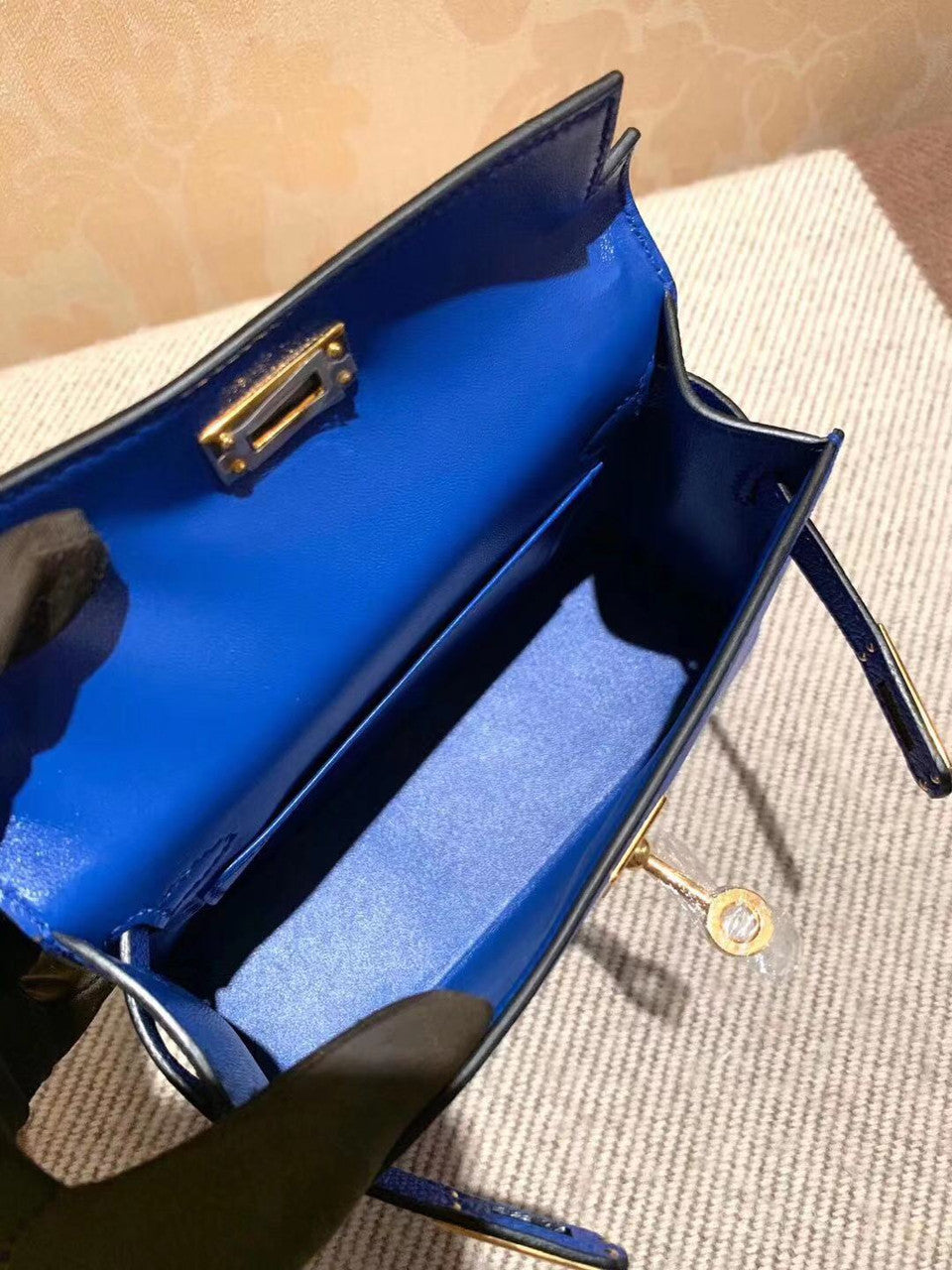 Hermes Zellige Mini Kelly II 20 Epsom Gold Hardware