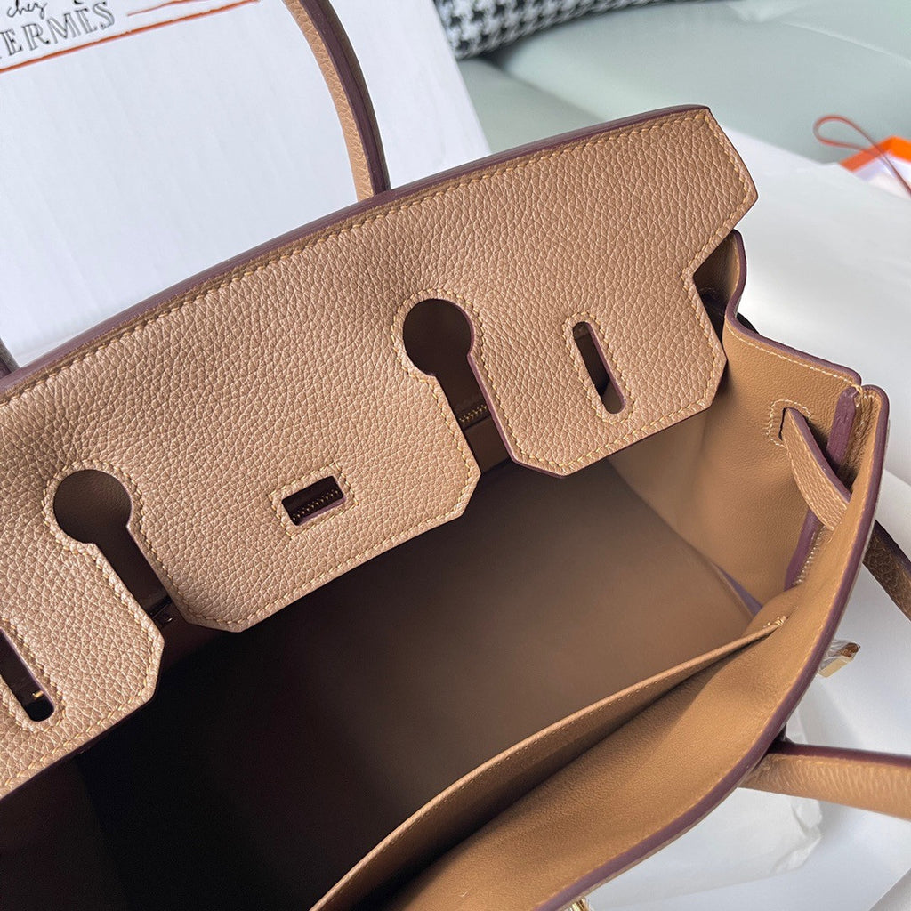 Hermès Birkin 30 cm 3G Alezan Togo Leather Gold Hardware