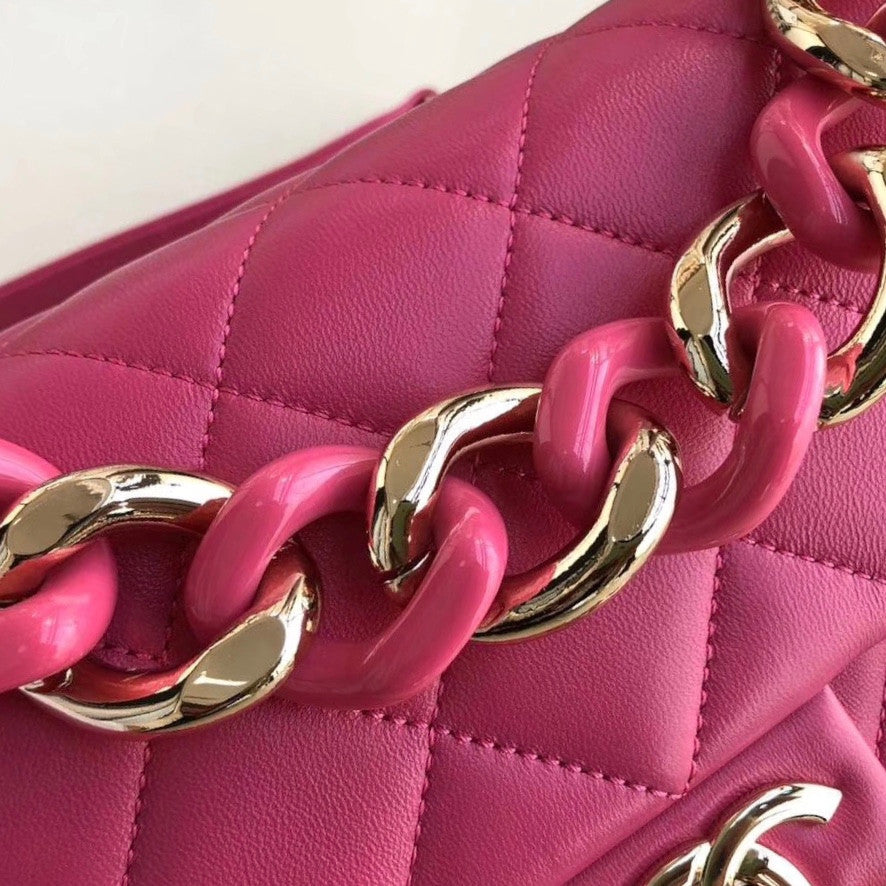 Chanel 19 Flap Bag AS1354 Pink