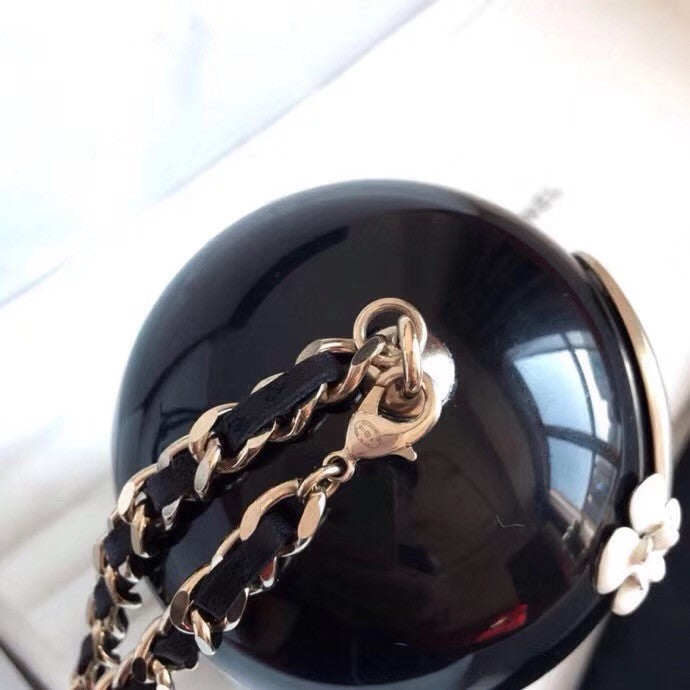 Chanel Black Plexiglass Matryoshka Doll Minaudiere, 2018