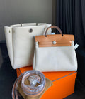Hermes Herbag a dos Zip retourne backpack