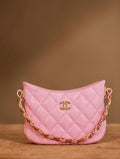 Chanel HOBO HANDBAG PINK FW2022