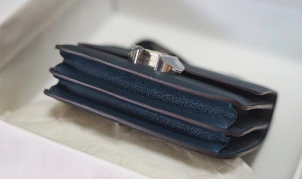 Hermes 2002 Bag  Blue Colvert