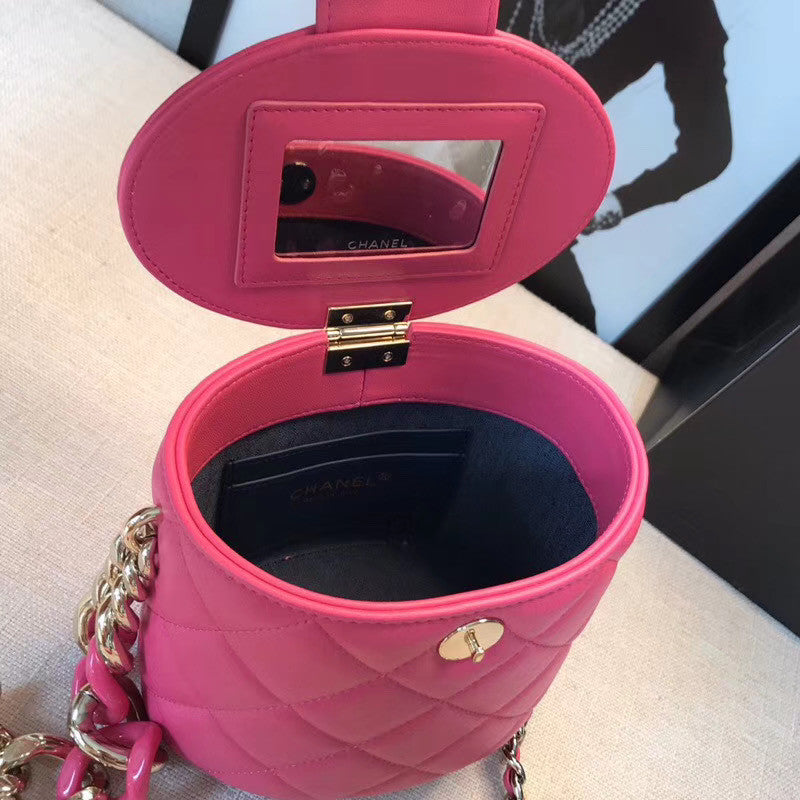 Chanel Vanity Case AS1355 Pink