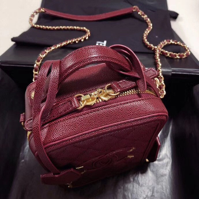 Chanel Vanity Case AS0988 Bordeaux