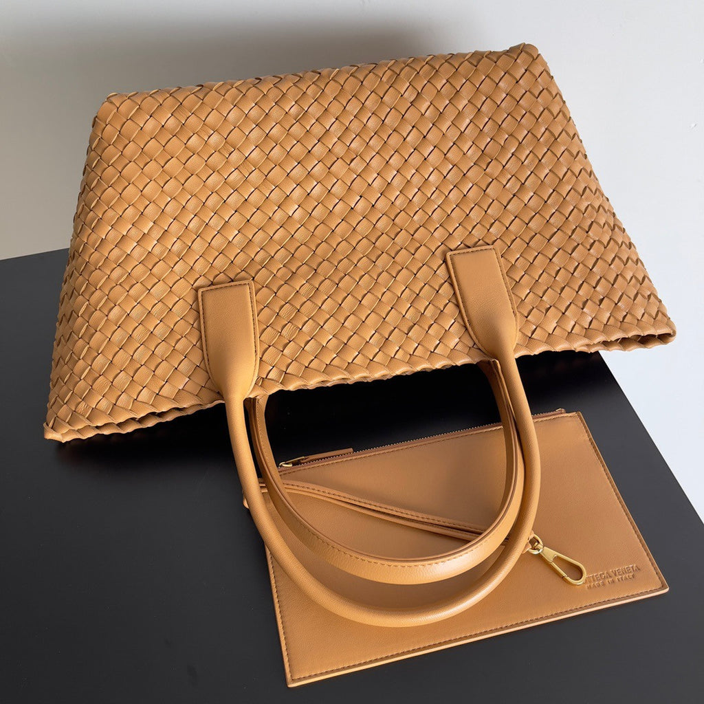 Bottega Veneta Small Cabat Gold