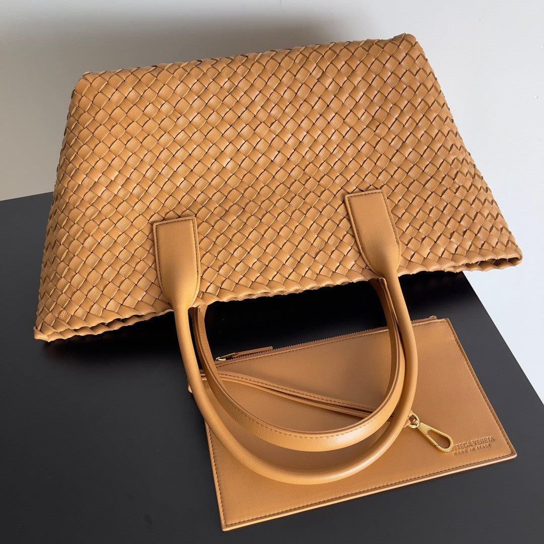 Bottega Veneta Small Cabat Gold