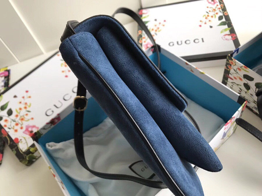 Gucci Arli medium shoulder bag Dark Blue