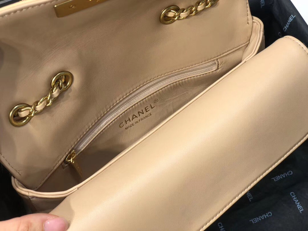 Chanel Small Flap Bag A57275 Gold