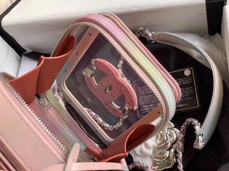 Chanel Small Vertical PVC Vanity Case