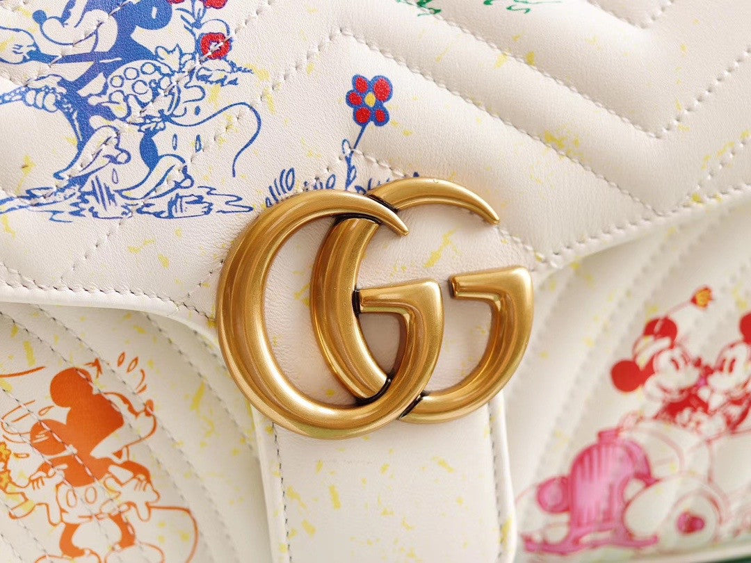 Gucci Online Exclusive Disney x Gucci GG Marmont small shoulder bag