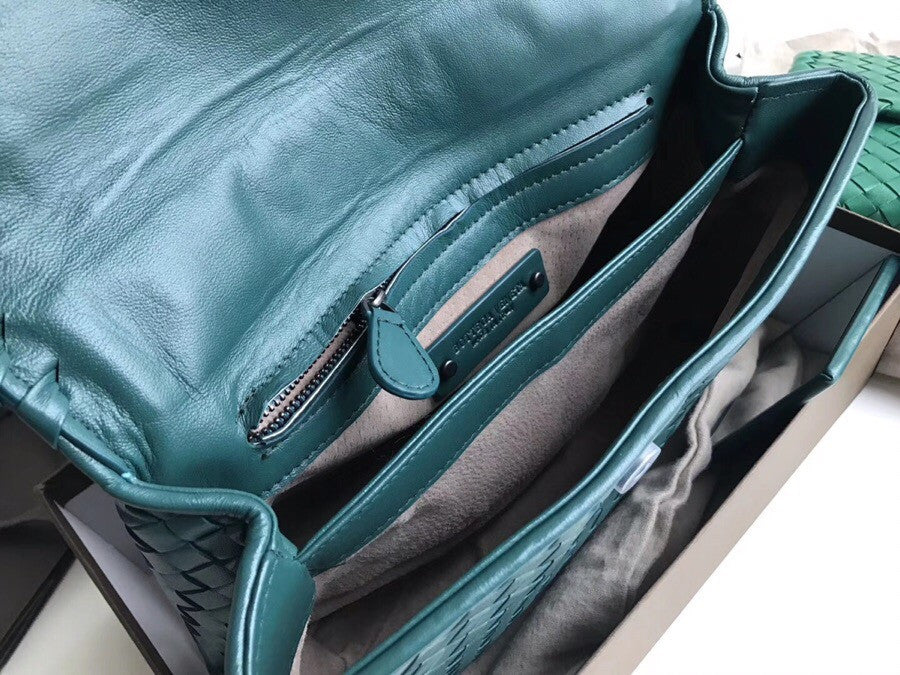 Bottega Beneta SMALL OLIMPIA BAG IN INTRECCIATO NAPPA Brighton
