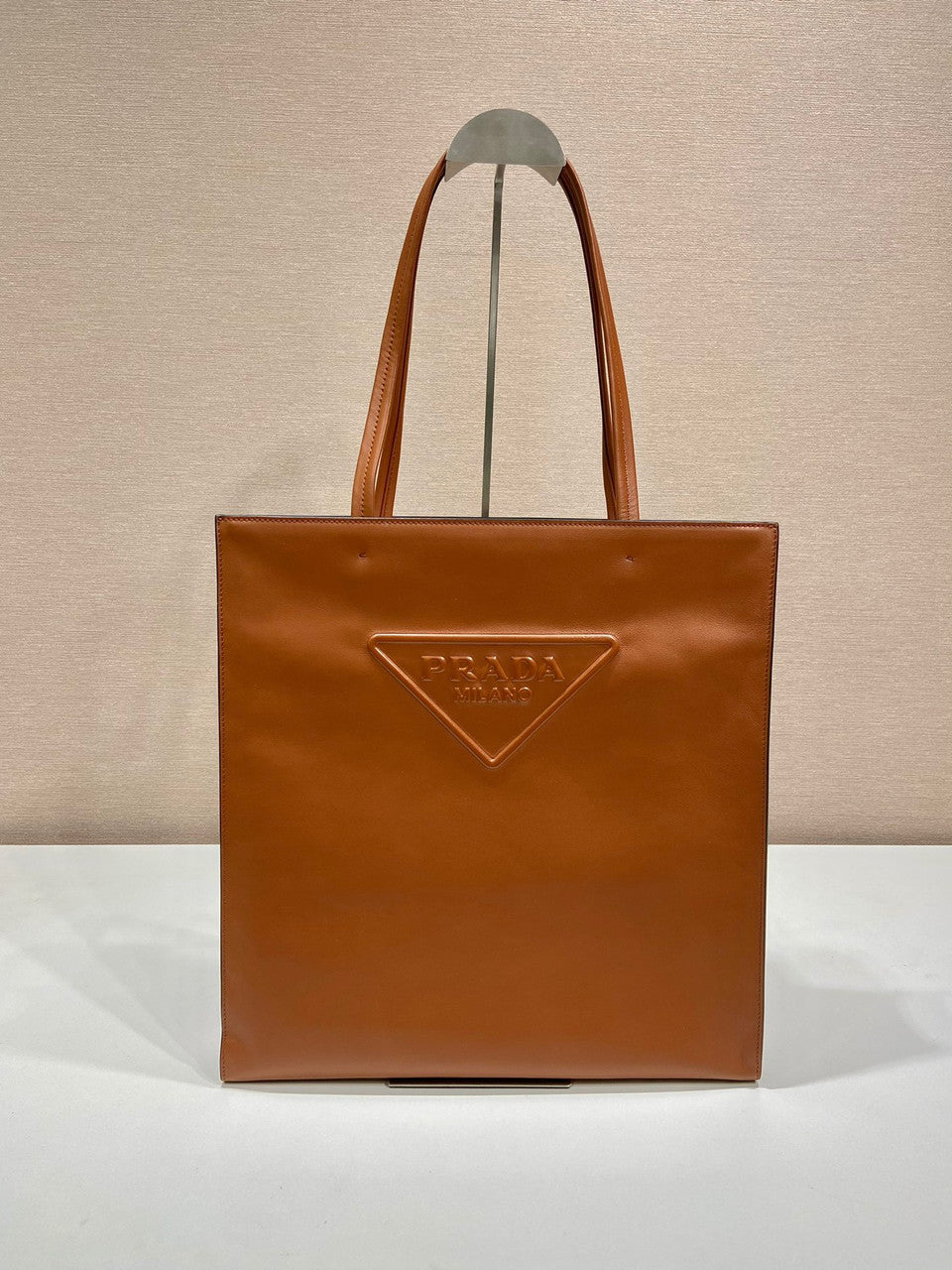 Prada Leather tote Brown