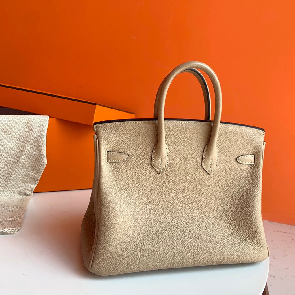 Hermes S2 Trench Birkin 25 cm Togo Gold Hardware