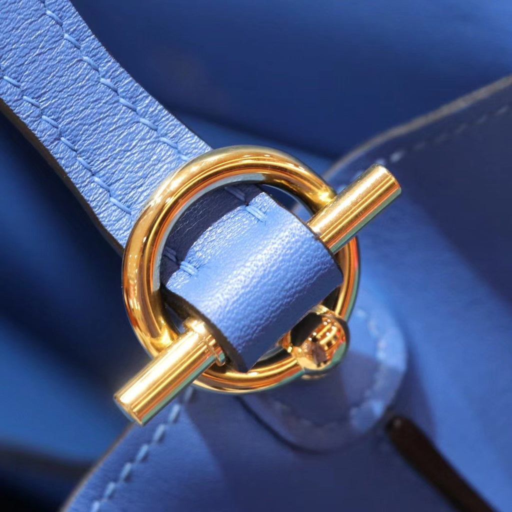 Hermes 7Q Mykonos Swift Calfskin Mini Roulis Bag