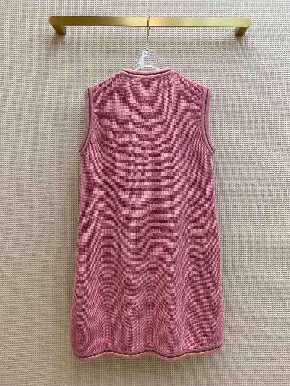 Gucci Double G chain dress Pink
