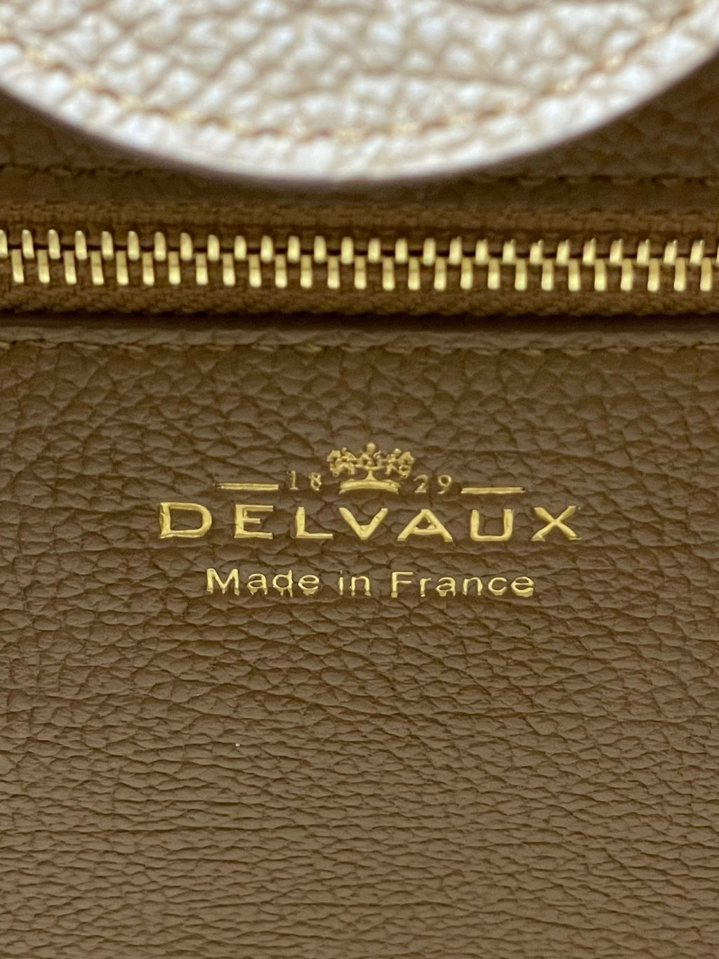 Delvaux Brillant Tempo Large (GM) – Allure Calfskin & Sheepskin Interior Beige
